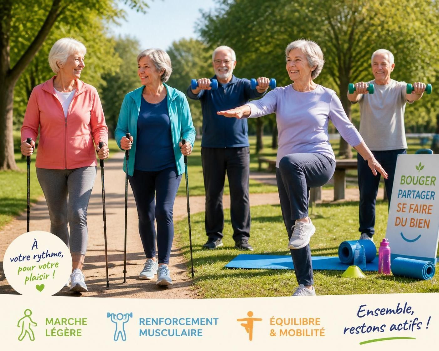 découvrez des activités sportives adaptées aux seniors débutants pour rester en forme, améliorer la mobilité et profiter d'un bien-être optimal en douceur.