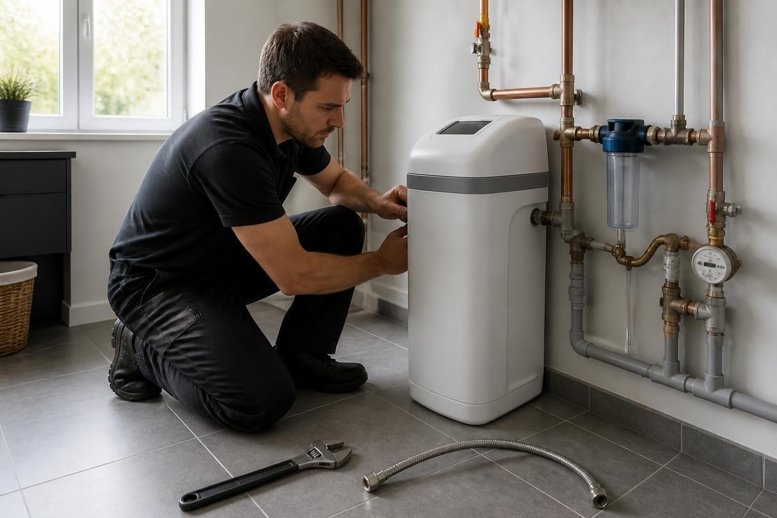 découvrez comment installer un adoucisseur d'eau pour améliorer la qualité de votre eau domestique, protéger vos appareils et profiter d'une eau plus douce au quotidien.