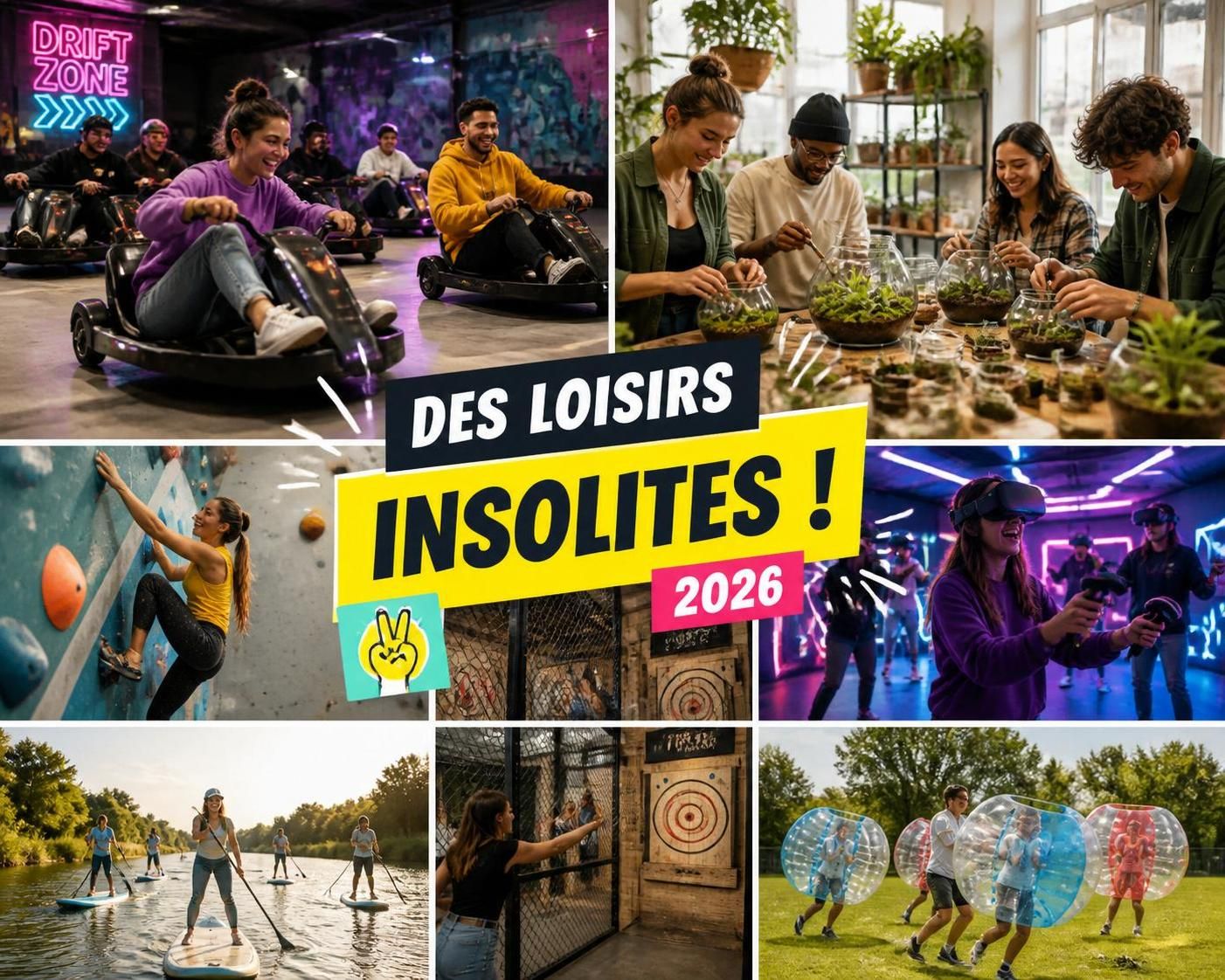 découvrez des loisirs insolites pour développer de nouvelles compétences tout en vous amusant. apprenez autrement avec des activités originales et enrichissantes.