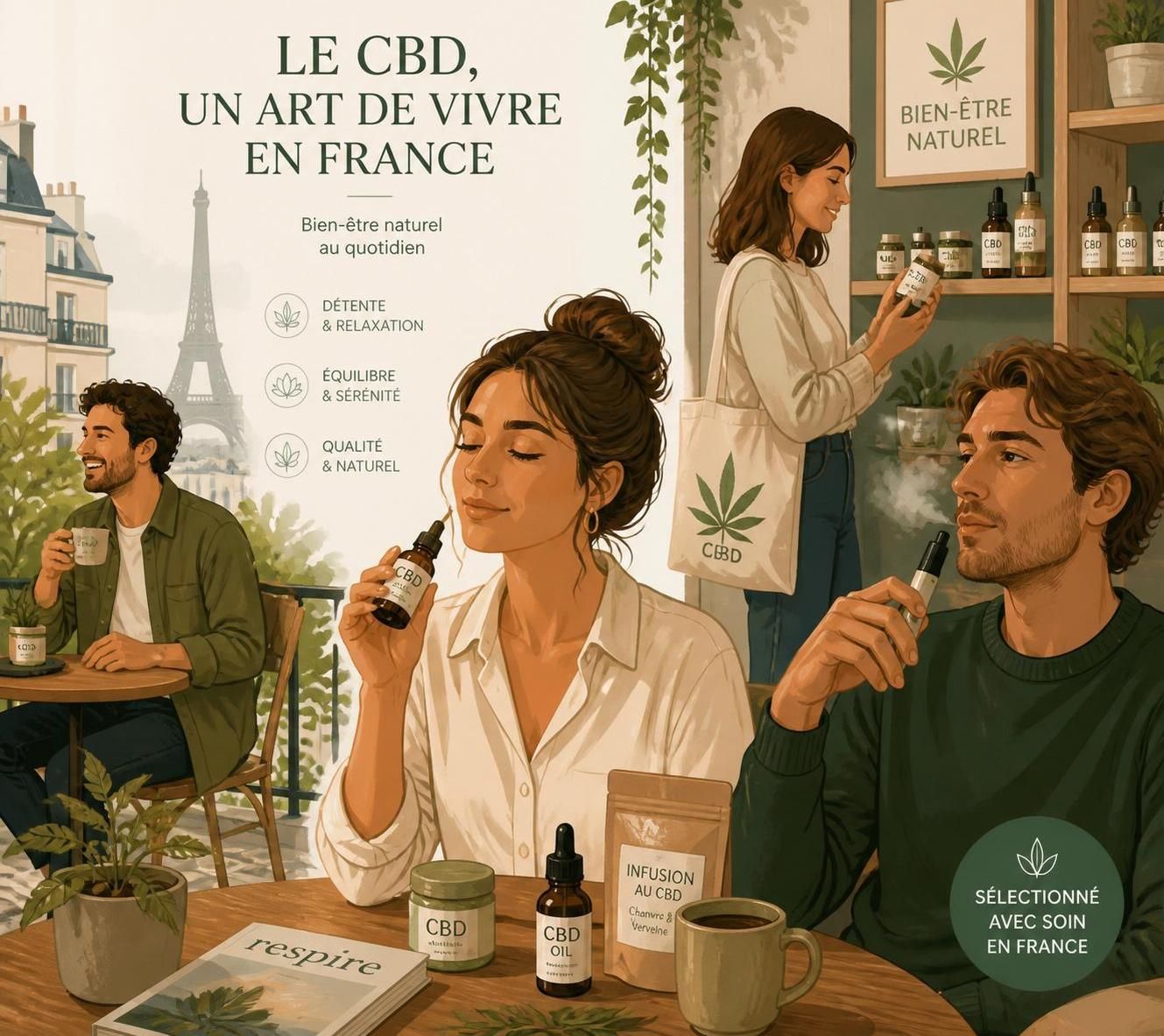 découvrez le profil des consommateurs de cbd en france, leurs habitudes et motivations dans notre analyse complète.