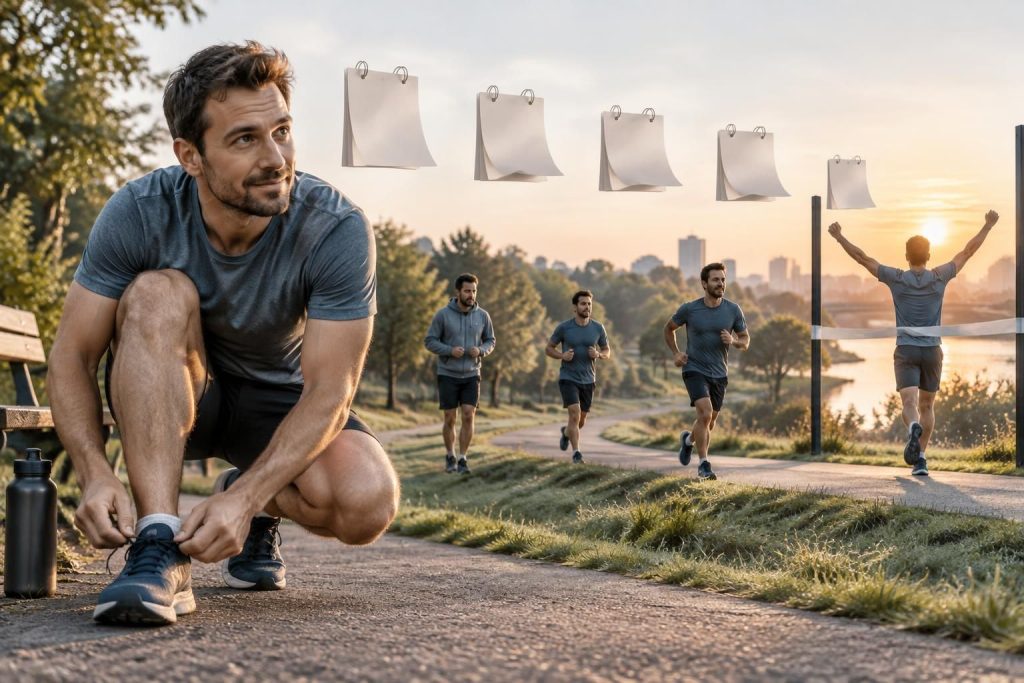découvrez combien de semaines prévoir pour préparer un semi-marathon en partant de zéro, avec un plan progressif adapté aux débutants.