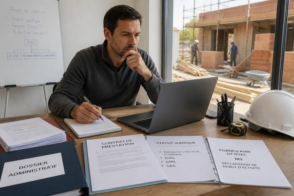 découvrez quel statut juridique choisir pour créer votre petite entreprise du bâtiment et optimiser votre activité dès le lancement.