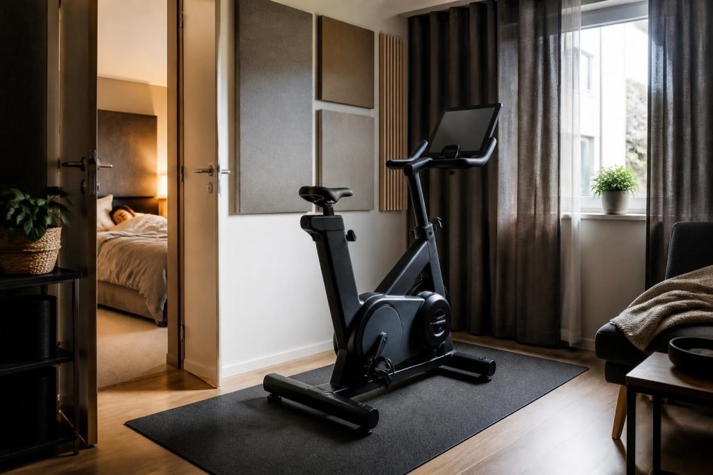 découvrez comment choisir le vélo d'appartement idéal pour un logement mal insonorisé, avec des conseils pour minimiser le bruit et profiter de votre séance de fitness en toute tranquillité.