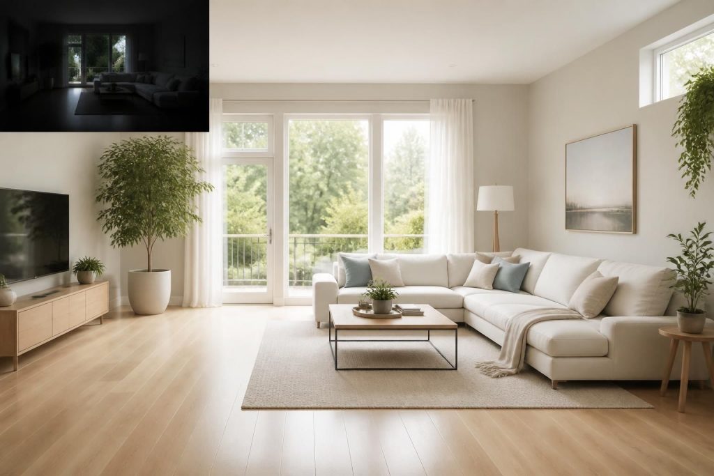 découvrez comment choisir la couleur de peinture idéale pour agrandir visuellement un salon sombre et apporter plus de lumière et de chaleur à votre espace de vie.