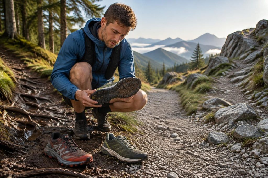 découvrez comment choisir vos premières chaussures de trail selon le terrain : adhérence, maintien et confort pour courir en toute confiance.