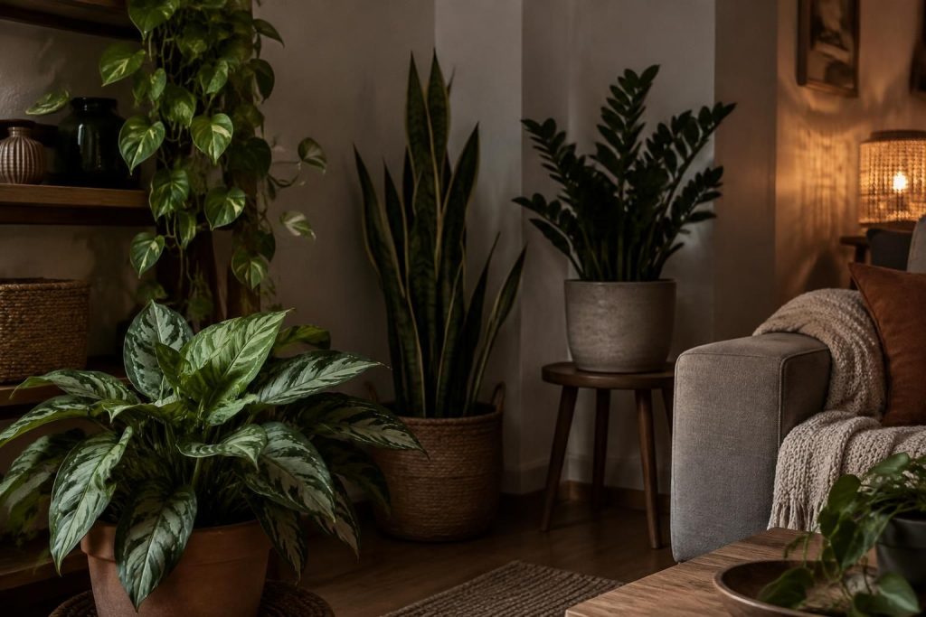 découvrez les plantes d’intérieur qui s’épanouissent dans une pièce peu lumineuse et nos conseils pour les aider à rester en bonne santé.