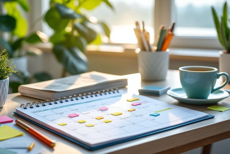 découvrez nos conseils pratiques pour organiser votre mois efficacement, éviter le surmenage et profiter d’un meilleur équilibre entre travail et vie personnelle. suivez nos étapes pour planifier sereinement votre emploi du temps.