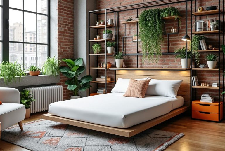 découvrez des idées déco rares et originales pour transformer votre studio urbain en un espace unique et stylé.